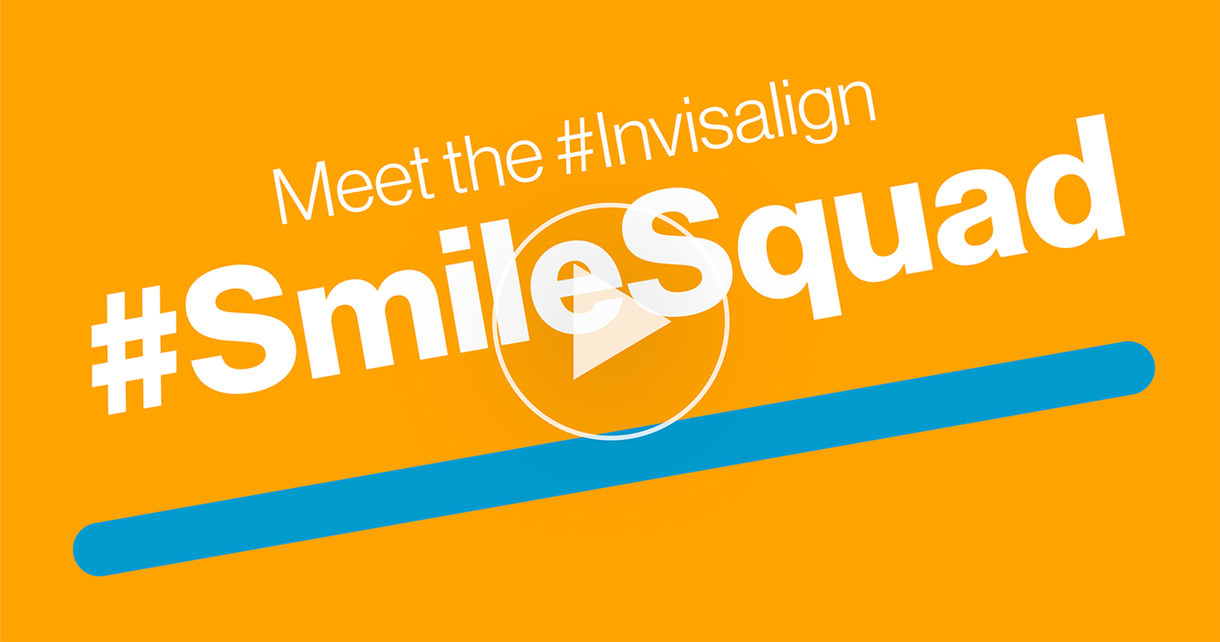 Meet the #invisalign #SmileSquad